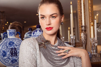 HEIDI DAUS®"Fabulous Feng Shui" Oversized Crystal Statement Ring HEIDI DAUS®