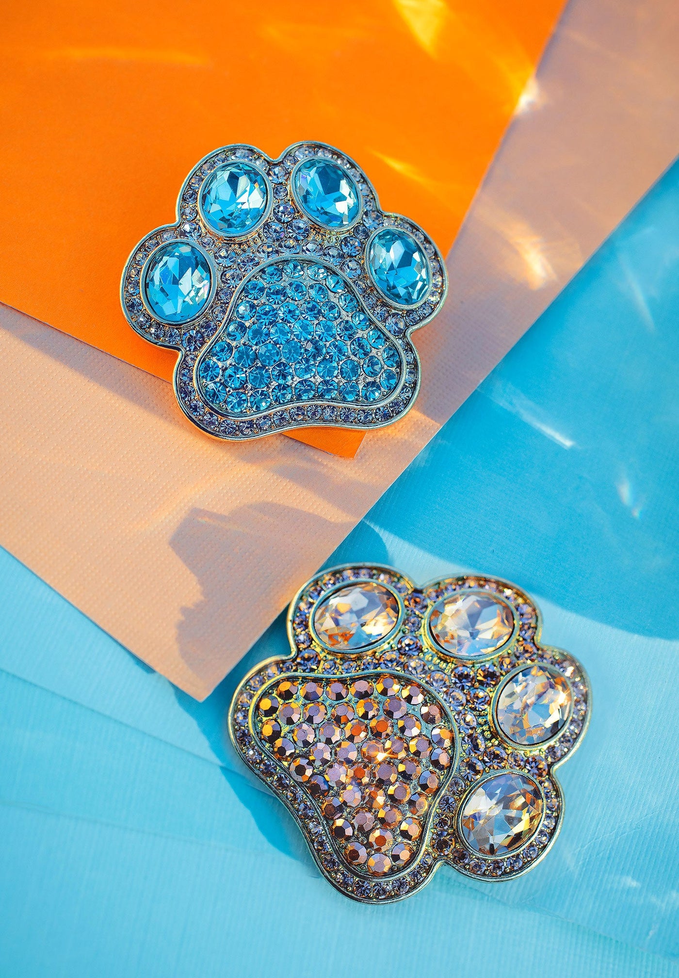 Heidi Daus®"Pretty Paw Print" Crystal Paw  Pin