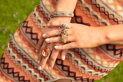 HEIDI DAUS®"Big Critter" Enamel Crystal Critter Ring