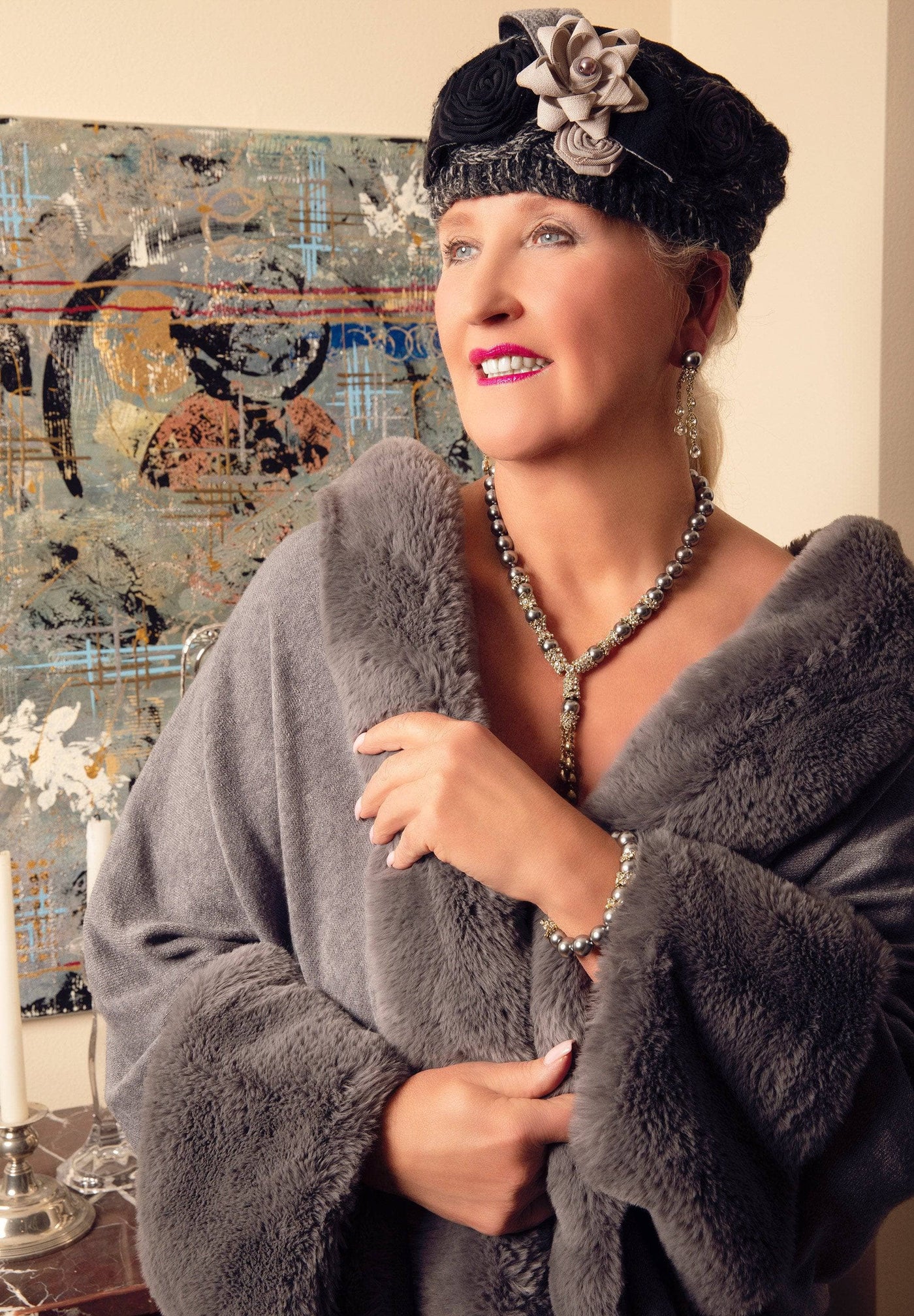 Heidi Daus® "Elegant Tear Drop" Beaded Crystal Necklace
