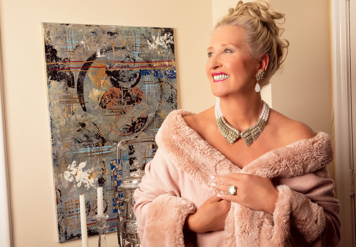 HEIDI DAUS®"Heidi's Angels" Beaded Crystal Wings Necklace HEIDI DAUS®