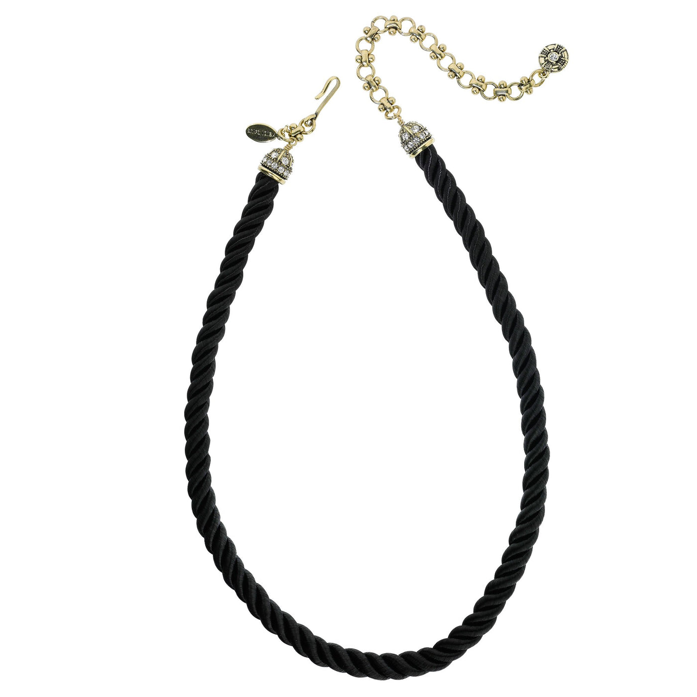 Heidi Daus® "Elegant Essentials" Pin Enhancer Cord Necklace - Heidi Daus®