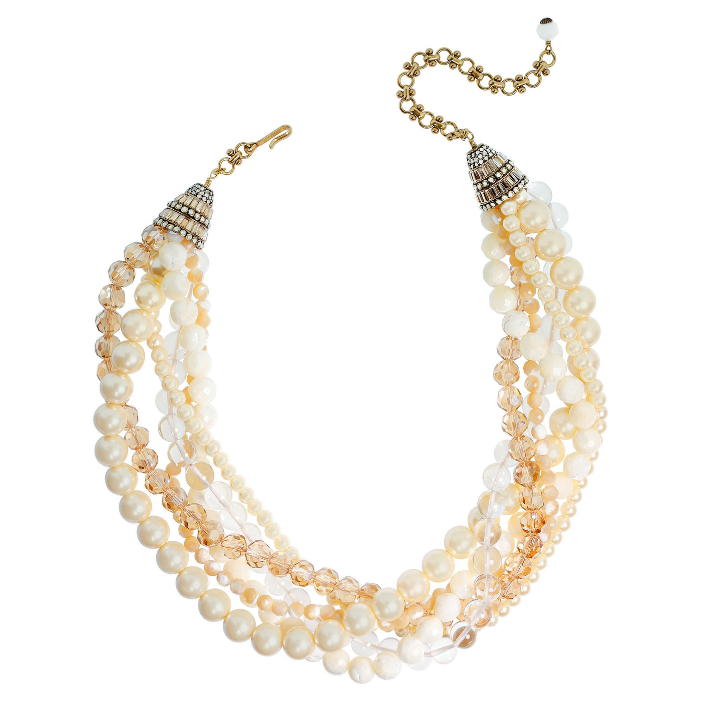 Heidi Daus®"Twinkling Torsade" Multi-Strand Twist Necklace - Heidi Daus®