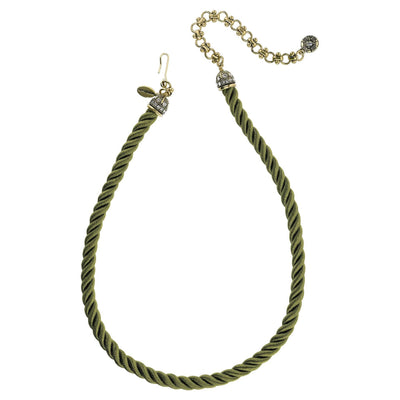 Heidi Daus®"Elegant Essentials" Pin Enhancer Cord Necklace HEIDI DAUS®