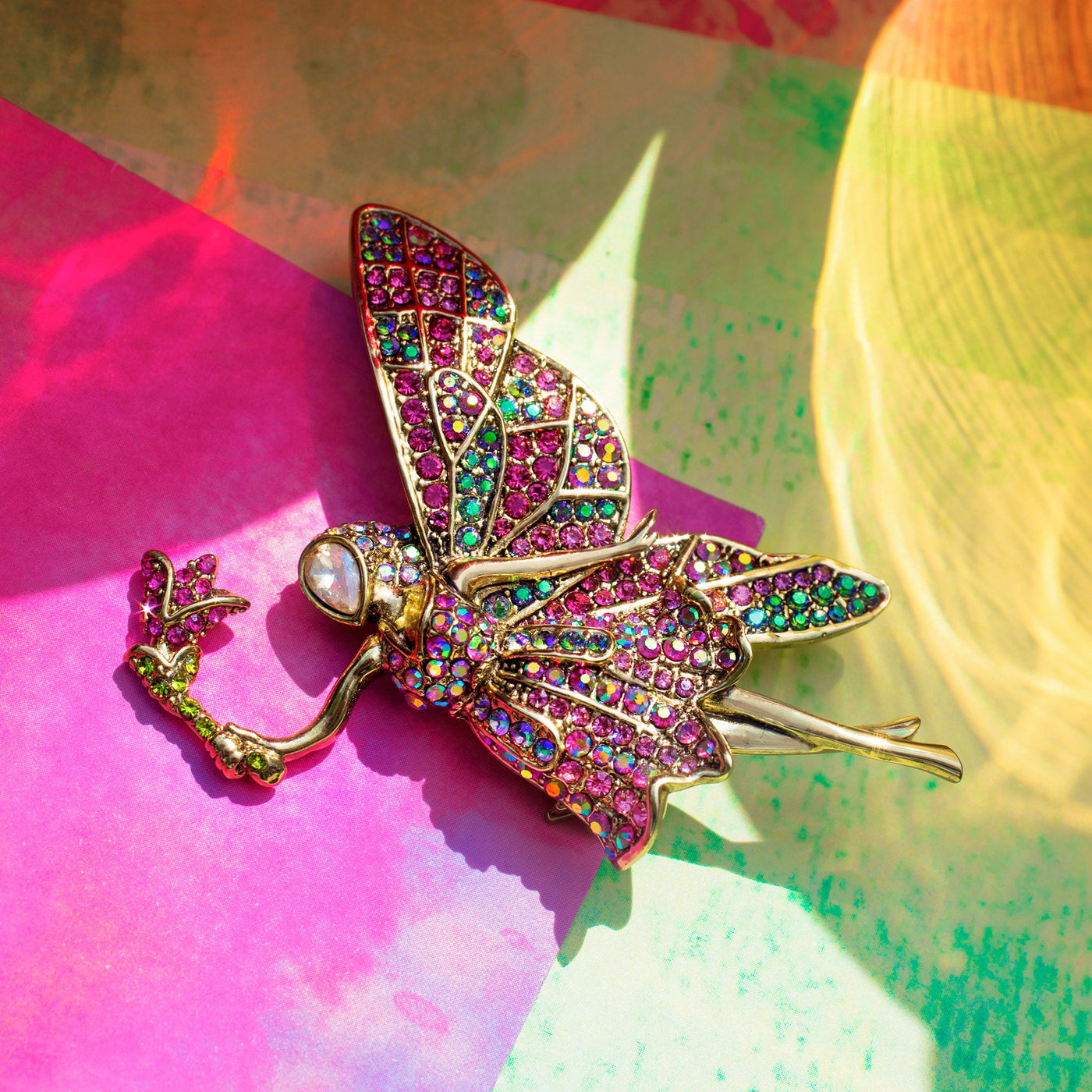 Heidi Daus®"Forest Fairy" Crystal Fairy Pin