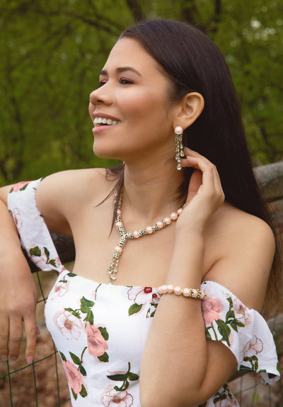 Heidi Daus® "Elegant Tear Drop" Beaded Crystal Necklace