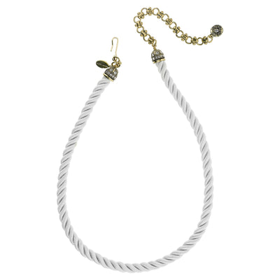 Heidi Daus® "Elegant Essentials" Pin Enhancer Cord Necklace - Heidi Daus®