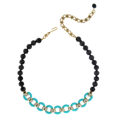 "Retro Fabulous" Beaded Crystal Necklace - Heidi Daus®