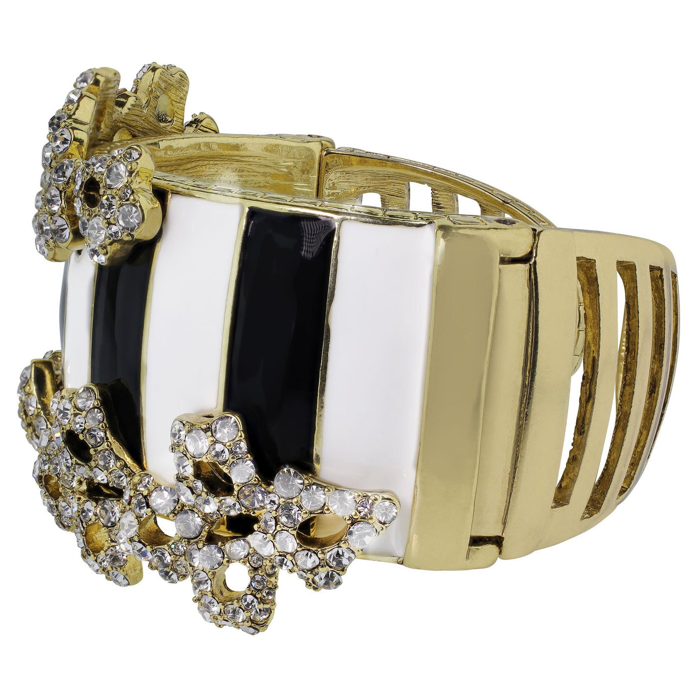 HEIDI DAUS®"Beautiful Banding" Enamel Crystal Bracelet - Heidi Daus®