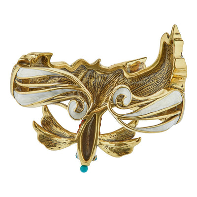 HEIDI DAUS® "Queen Koi" Crystal & Enamel Koi Fish Bracelet