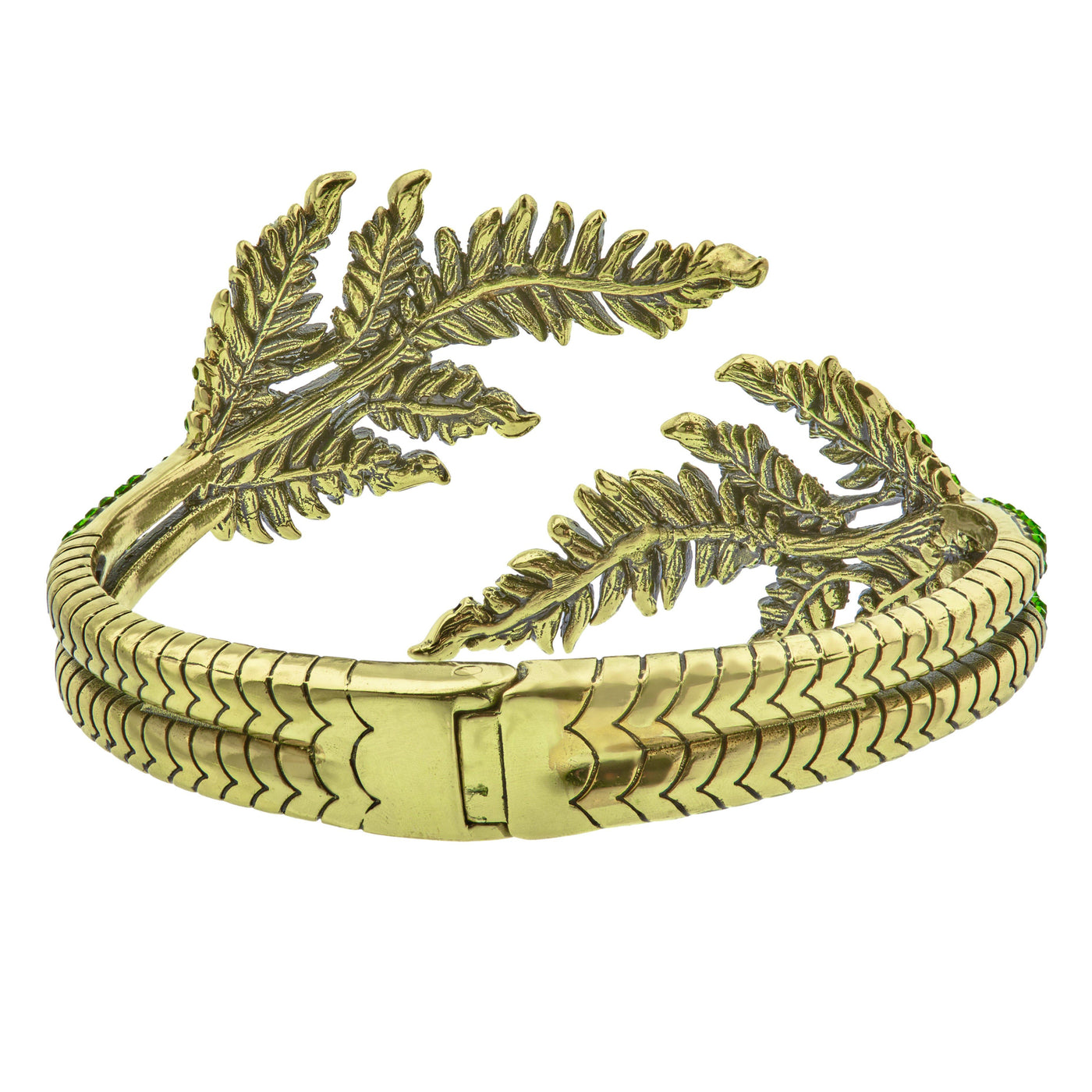 HEIDI DAUS®"Le Fern" Crystal Leaf Bracelet