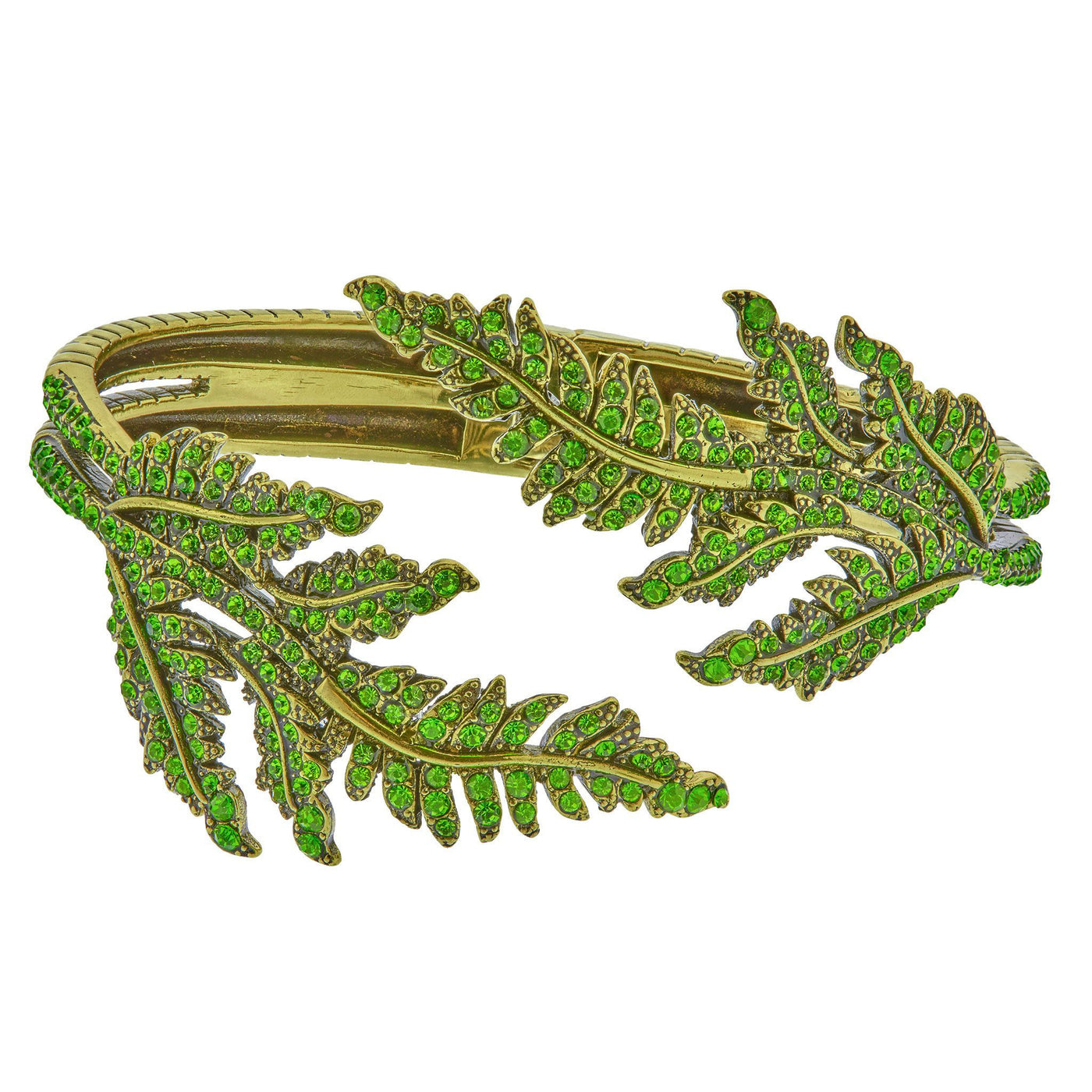 HEIDI DAUS®"Le Fern" Crystal Leaf Bracelet