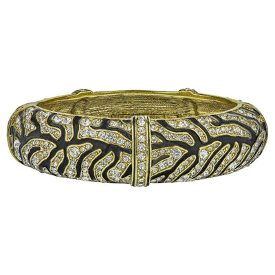 HEIDI DAUS®"Animal Instinct" Enamel Crystal Bracelet