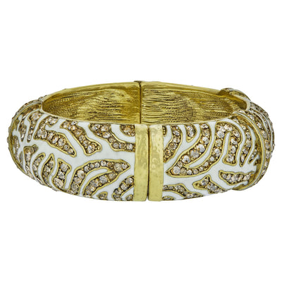 HEIDI DAUS®"Animal Instinct" Enamel Crystal Bracelet