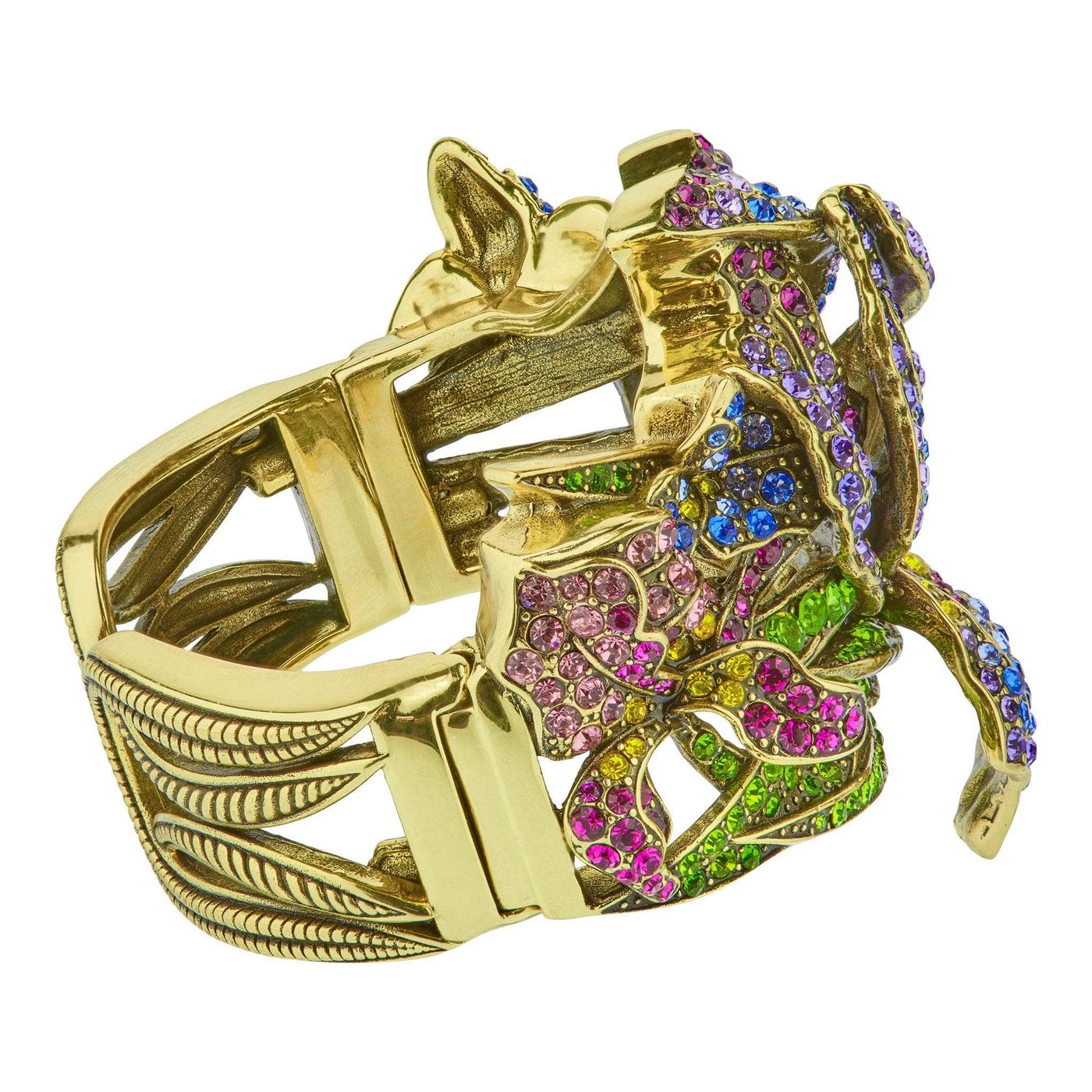 HEIDI DAUS®"Early Bloomer" Crystal Flower Bracelet