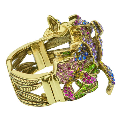 HEIDI DAUS®"Early Bloomer" Crystal Flower Bracelet