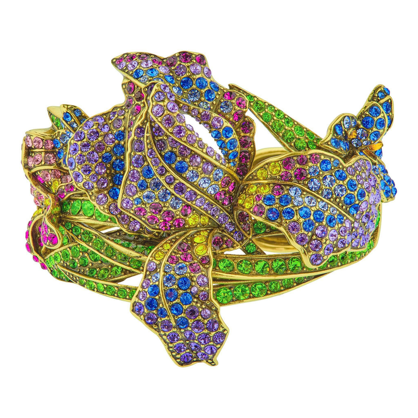 HEIDI DAUS®"Early Bloomer" Crystal Flower Bracelet