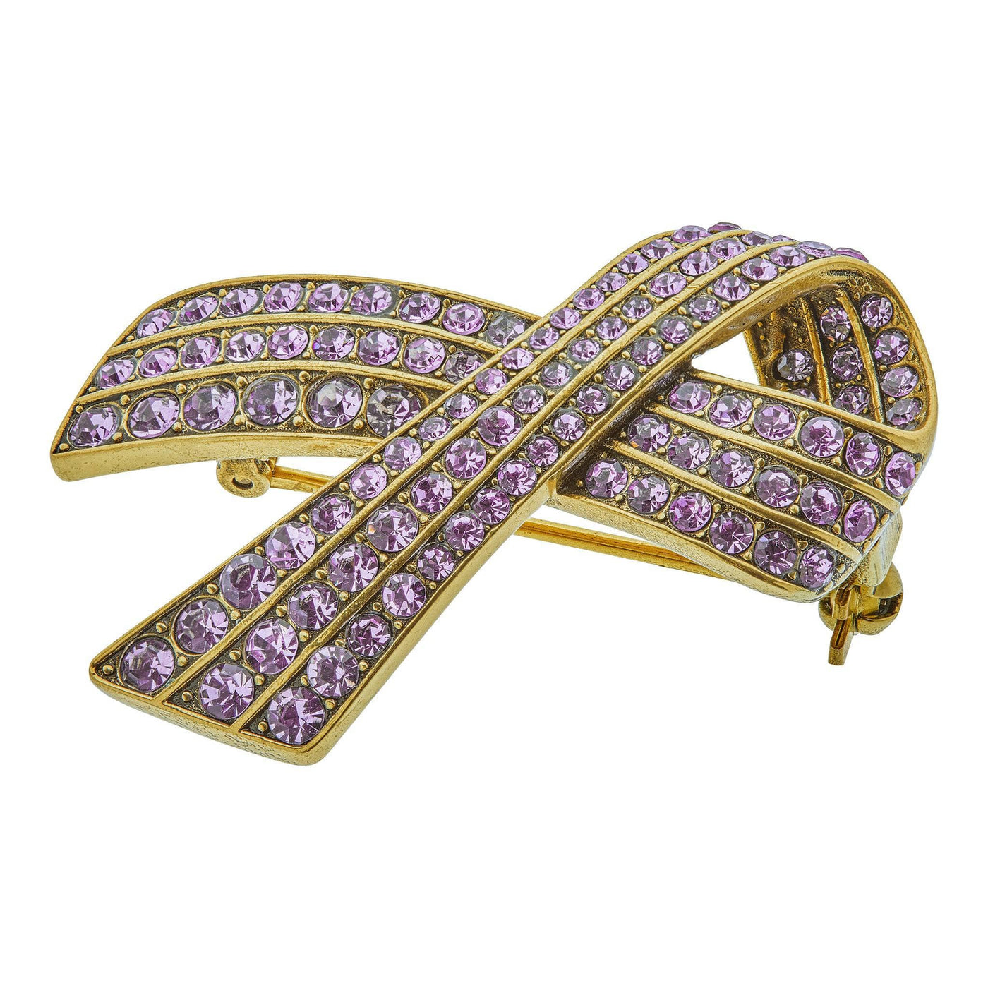 HEIDI DAUS® "Sparkle Strong" Crystal Universal Cancer Awareness Pin