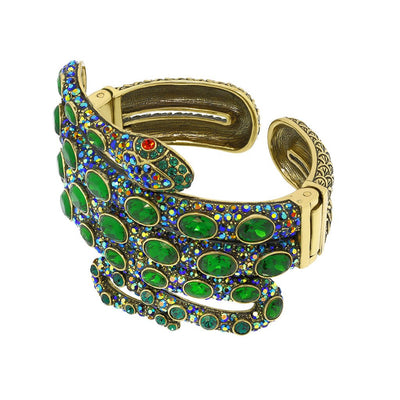 Heidi Daus® "Eternal Love" Crystal Cuff Serpent Bracelet - Heidi Daus®