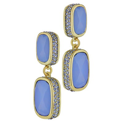 HEIDI DAUS®"Grand Slam" Crystal Deco Drop Earrings