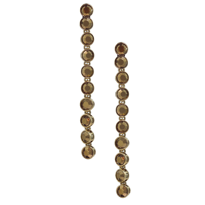 Heidi Daus®"On Line" Crystal Dangle Earring HEIDI DAUS®