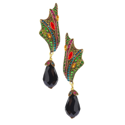 HEIDI DAUS®"Mythical Masterpiece" Beaded Crystal Drop Earrings - Heidi Daus®