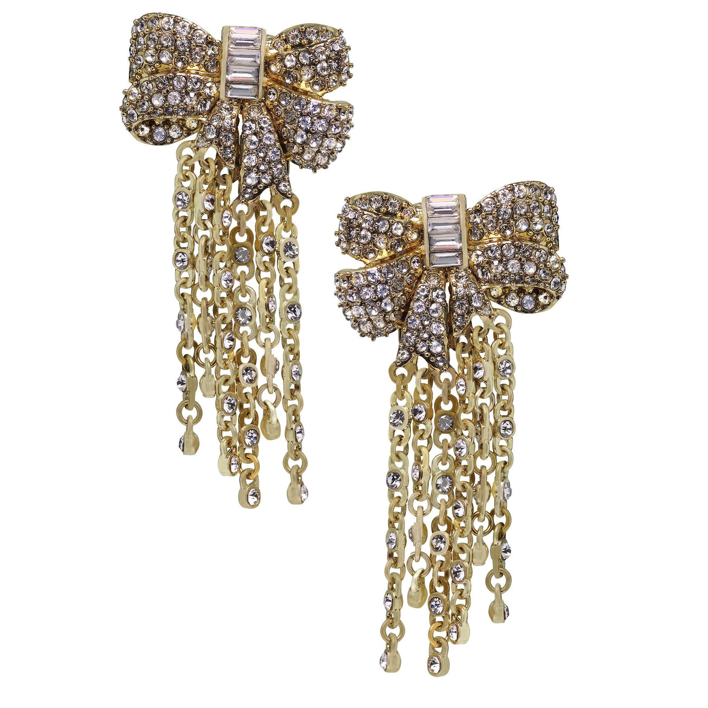 HEIDI DAUS®"Haute Bow" Crystal Bow Dangle Earrings HEIDI DAUS®