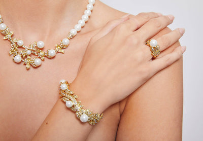 HEIDI DAUS®"Vine And Divine" Beaded Crystal Floral Bracelet