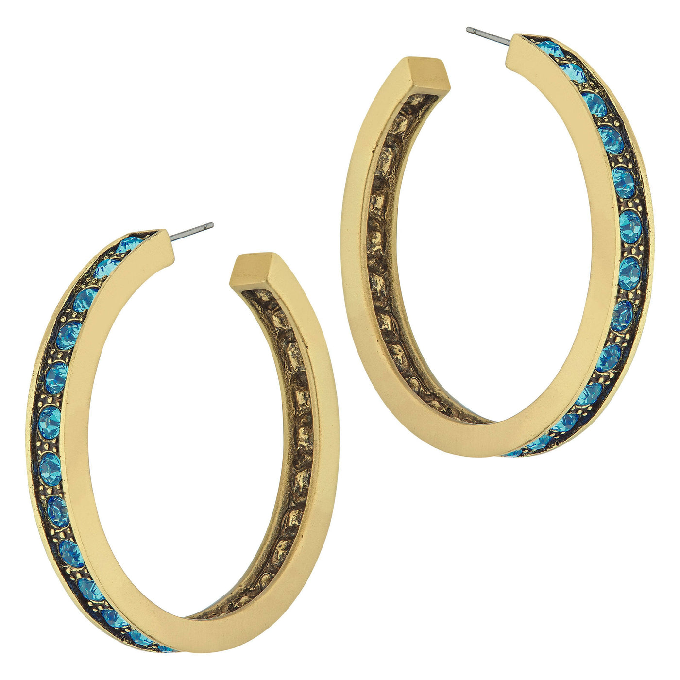 HEIDI DAUS®"Mega Hoop" Crystal Hoop Earrings