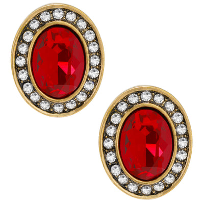 HEIDI DAUS® "Worth Waiting For" Crystal Button Earring - Heidi Daus®