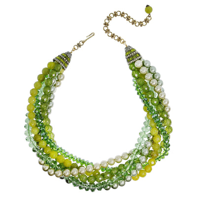 Heidi Daus®"Twinkling Torsade" Multi-Strand Twist Necklace - Heidi Daus®