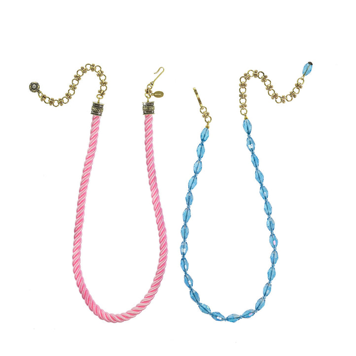 HEIDI DAUS® "Elegant Essential" Pin Enhancer Bead & Cord Necklace Set - Heidi Daus®