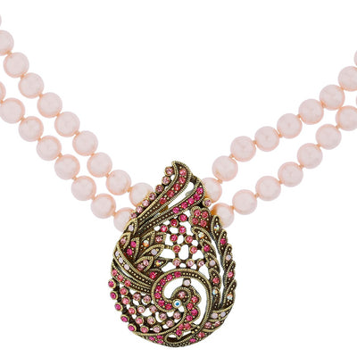 HEIDI DAUS® "Paisley Set" Beaded Crystal Necklace & Earring Set - Heidi Daus®