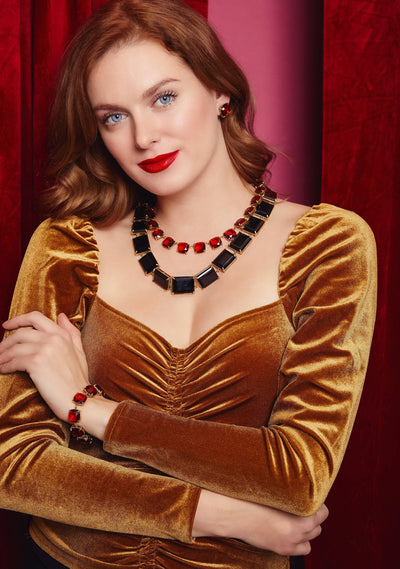 Heidi Daus®"Devil Wears Heidi" Crystal Grand Necklace