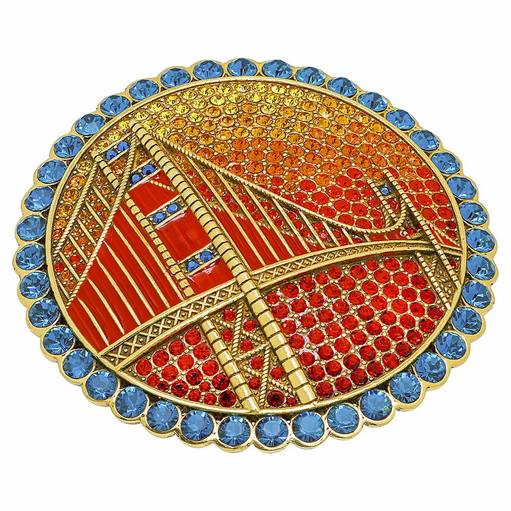 HEIDI DAUS® "Golden Gate Glamour" Crystal Pin - Heidi Daus®