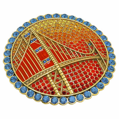 HEIDI DAUS® "Golden Gate Glamour" Crystal Pin - Heidi Daus®