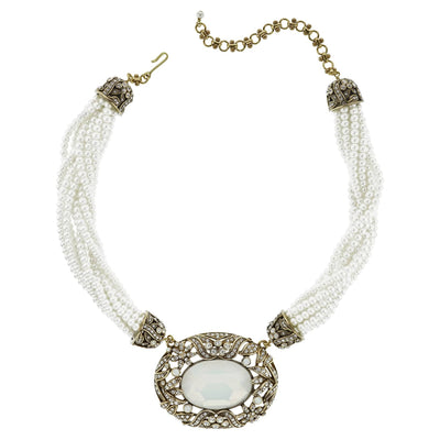 HEIDI DAUS®"Dare To Wear" Beaded Crystal Deco Necklace