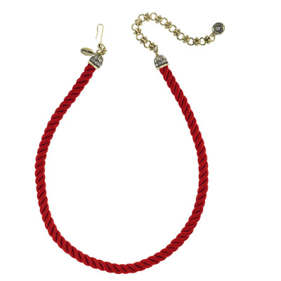 Heidi Daus®"Elegant Essentials" Pin Enhancer Cord Necklace HEIDI DAUS®