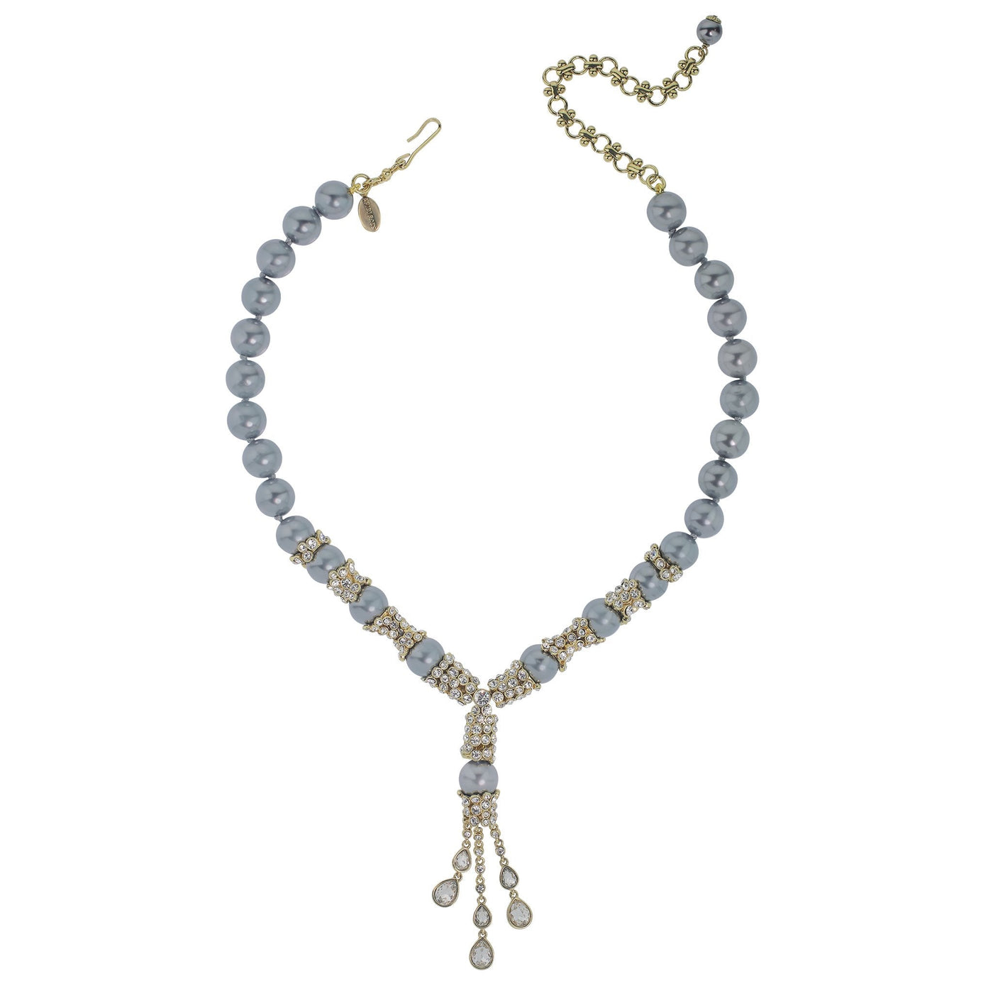 Heidi Daus® "Elegant Tear Drop" Beaded Crystal Necklace