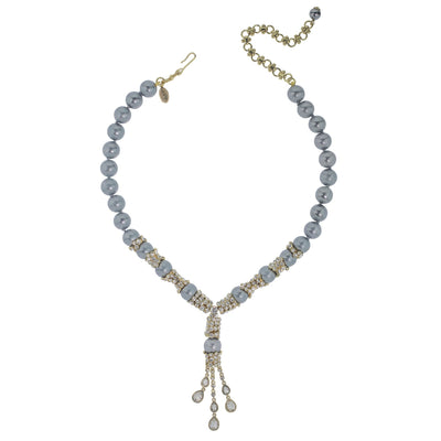 Heidi Daus® "Elegant Tear Drop" Beaded Crystal Necklace