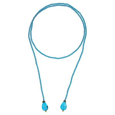 HEIDI DAUS®"Lux Be A Lady" Beaded Crystal Lariat Necklace