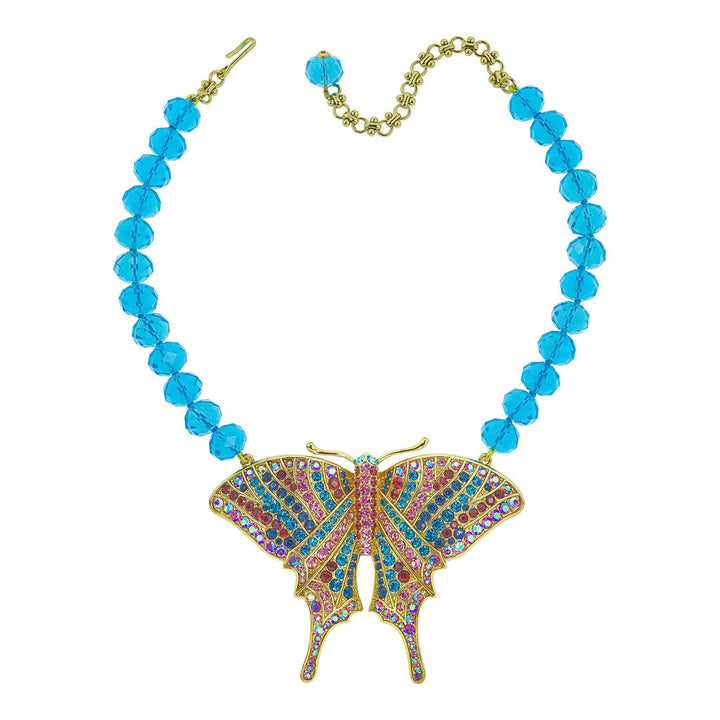 Heidi Daus® "Butterfly Dreams"  Crystal Butterfly Necklace HEIDI DAUS®