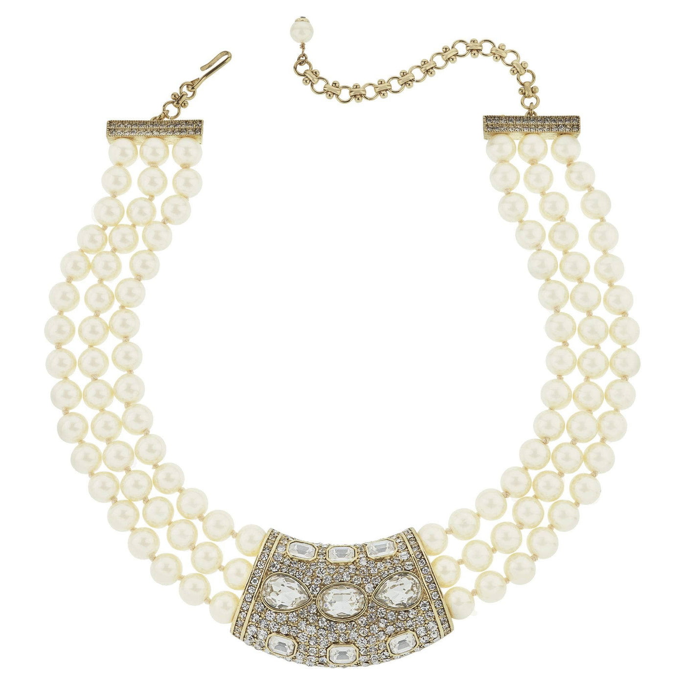 Heidi Daus®"Say It With Style" Beaded Crystal Statement Necklace