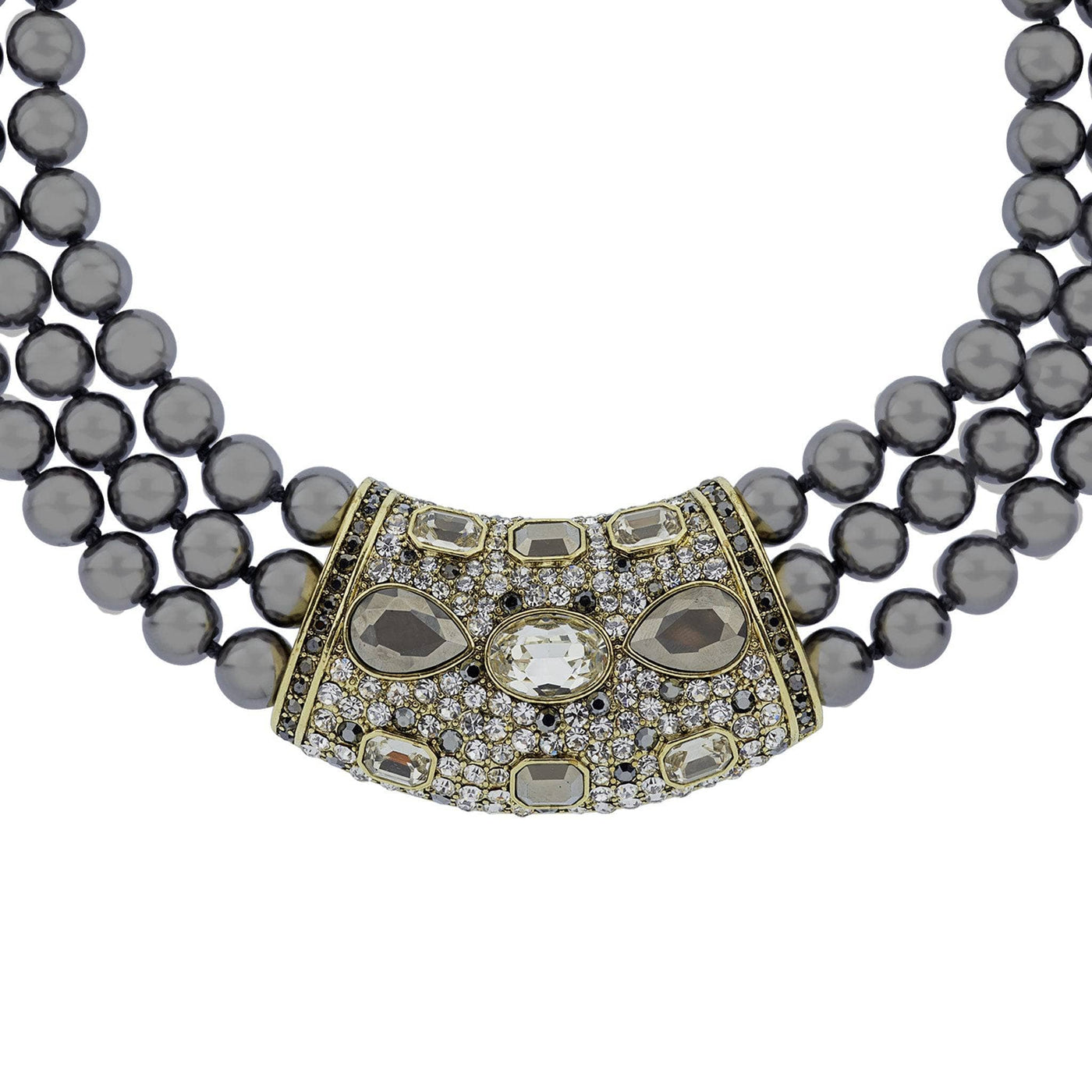 Heidi Daus®"Say It With Style" Beaded Crystal Statement Necklace