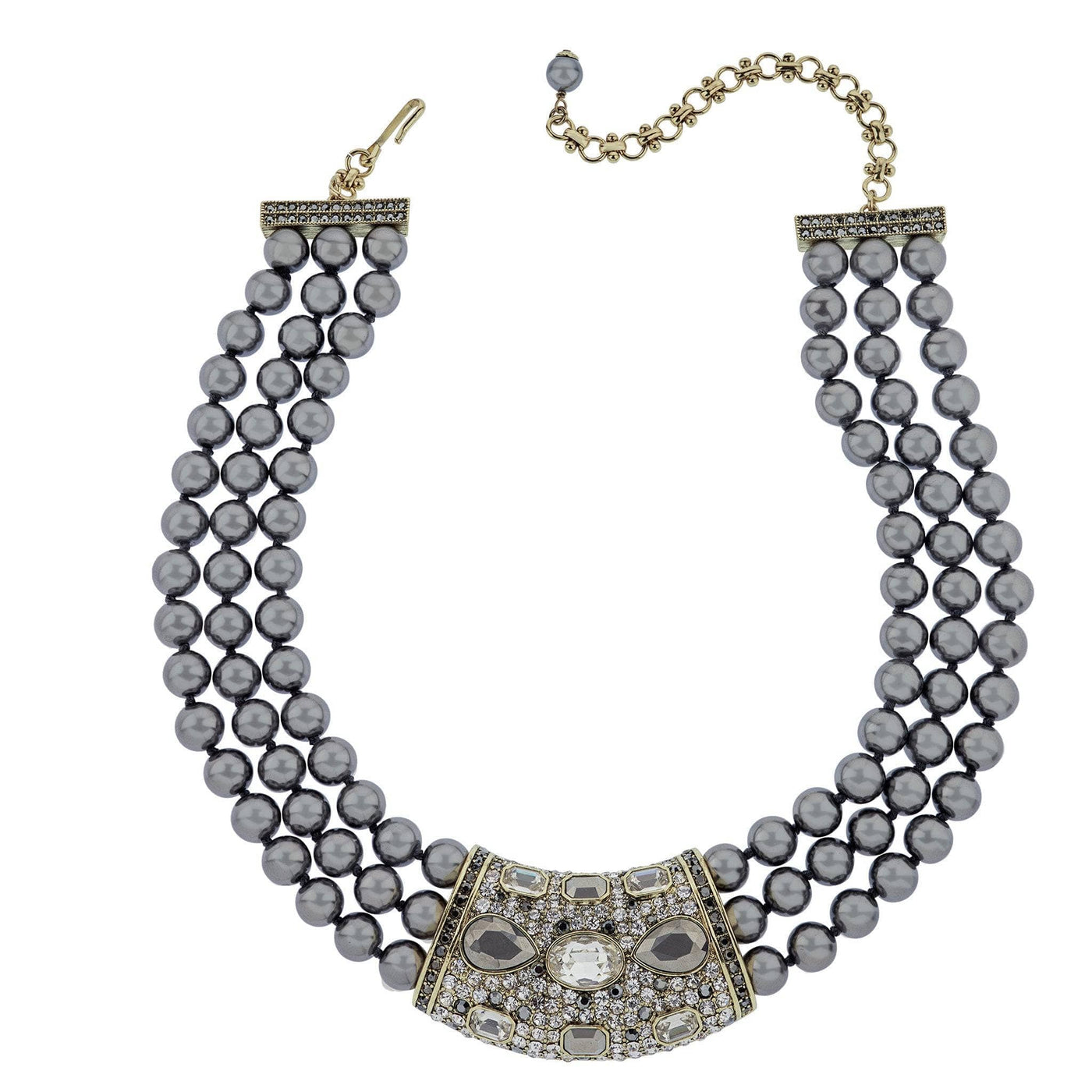 Heidi Daus®"Say It With Style" Beaded Crystal Statement Necklace