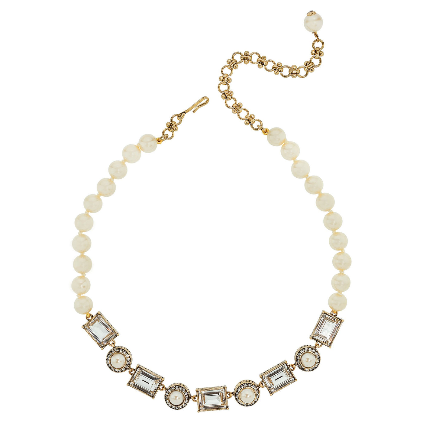 "Sparkling Solution" Beaded Crystal Deco Necklace - Heidi Daus®