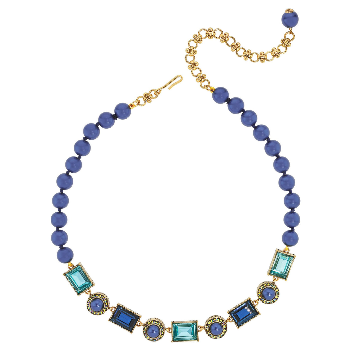 "Sparkling Solution" Beaded Crystal Deco Necklace - Heidi Daus®