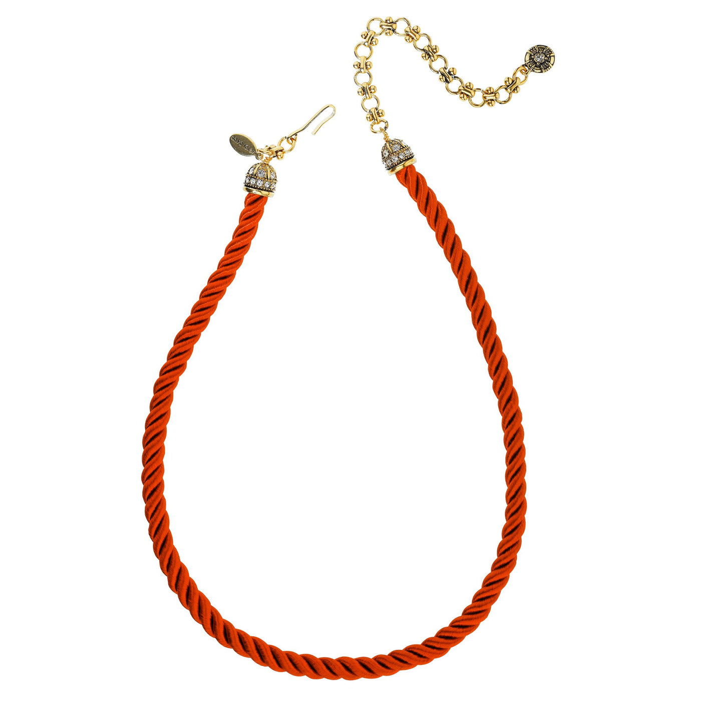 Heidi Daus® "Elegant Essentials" Pin Enhancer Cord Necklace - Heidi Daus®