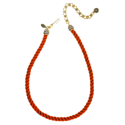 Heidi Daus® "Elegant Essentials" Pin Enhancer Cord Necklace - Heidi Daus®
