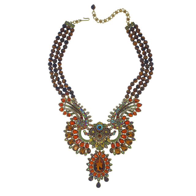 Heidi Daus®"Shangri La" Beaded Crystal Statement Necklace HEIDI DAUS®